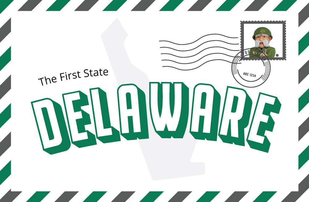 Piece of mail from Delaware because The General offers affordable car insurance in Delaware.