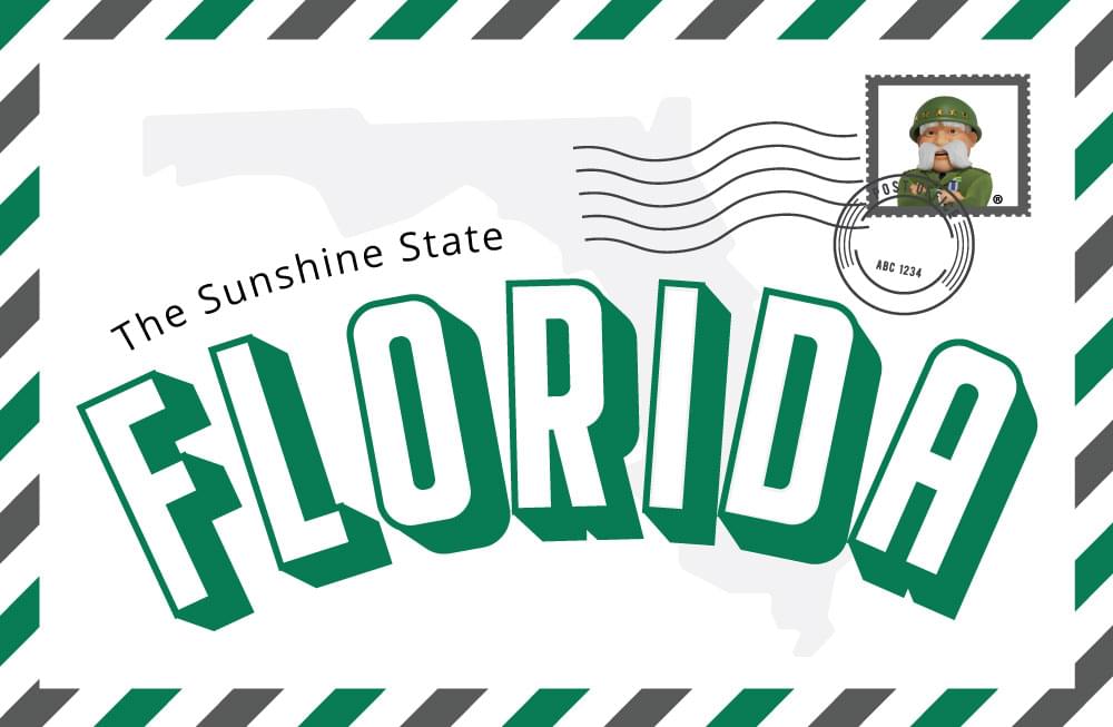 Piece of mail from Florida because The General offers affordable car insurance in Florida.