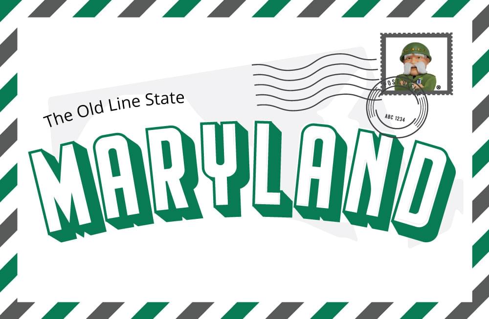 Piece of mail from Maryland because The General offers affordable car insurance in Maryland.