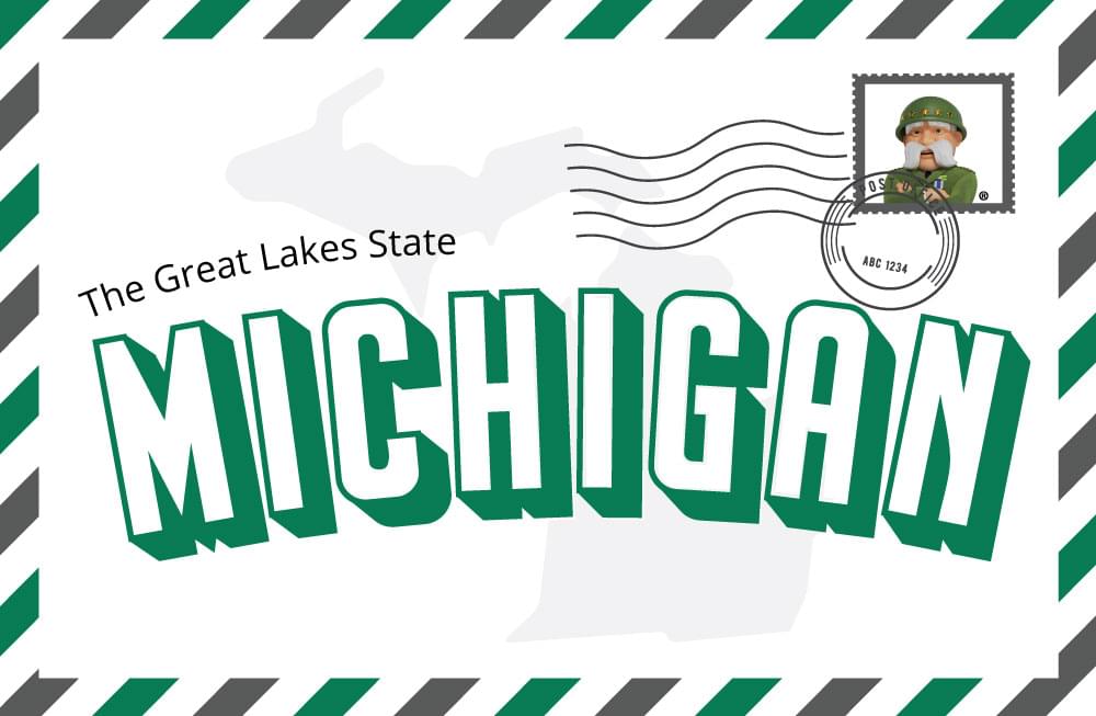 Piece of mail from Michigan because The General offers affordable car insurance in Michigan.