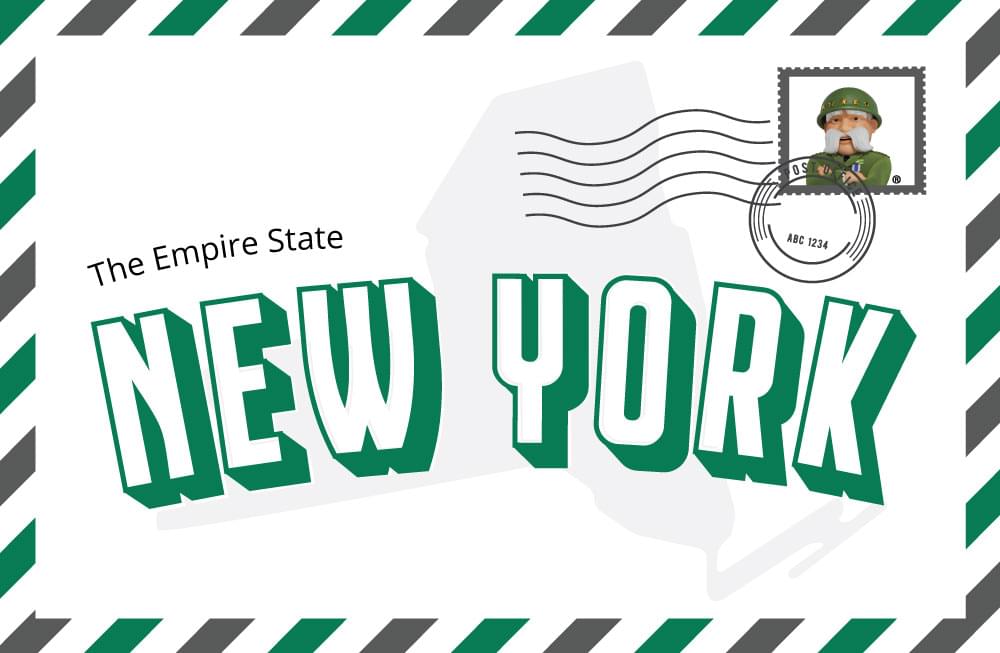 Piece of mail from New York because The General offers affordable car insurance in New York.